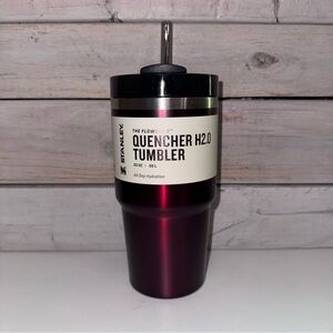 Stanley 20oz Quencher Tumbler - Rosewood Glow - 2023 Christmas Release NWT 🌹
